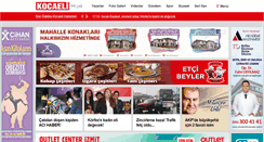 Desktop Screenshot of kocaeligazetesi.com.tr